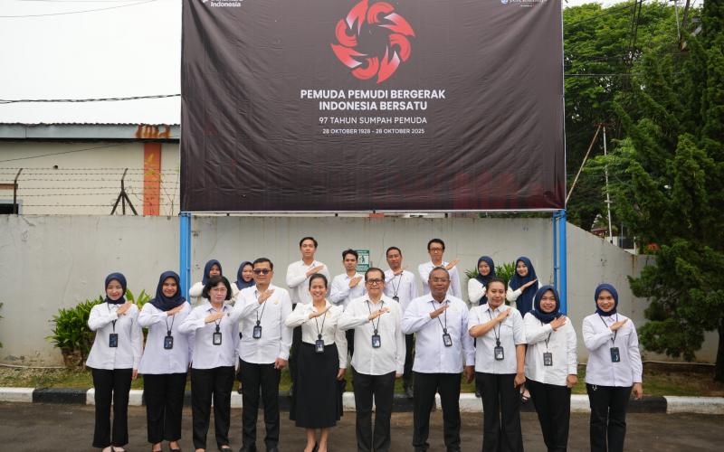 Jasa Raharja Bengkulu Gelar Upacara Hari Sumpah Pemuda, Kobarkan Semangat Pemuda Indonesia yang Tangguh dan Berintegritas